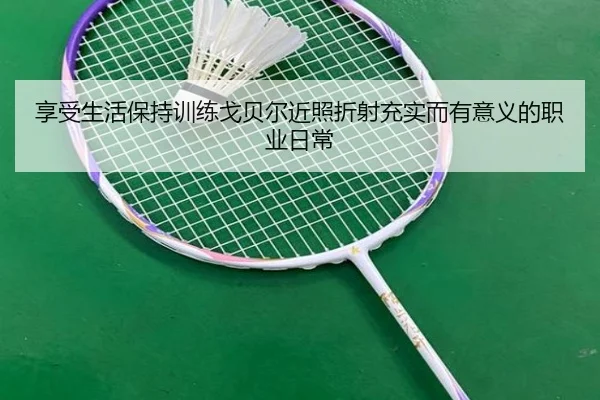 享受生活保持训练戈贝尔近照折射充实而有意义的职业日常
